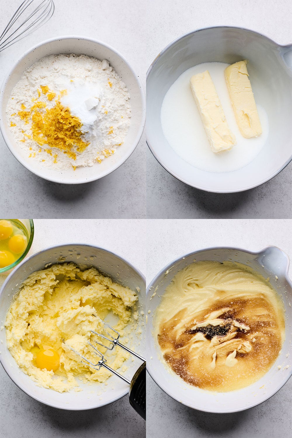 Lemon Bundt Cake Step by Step Directions part 1