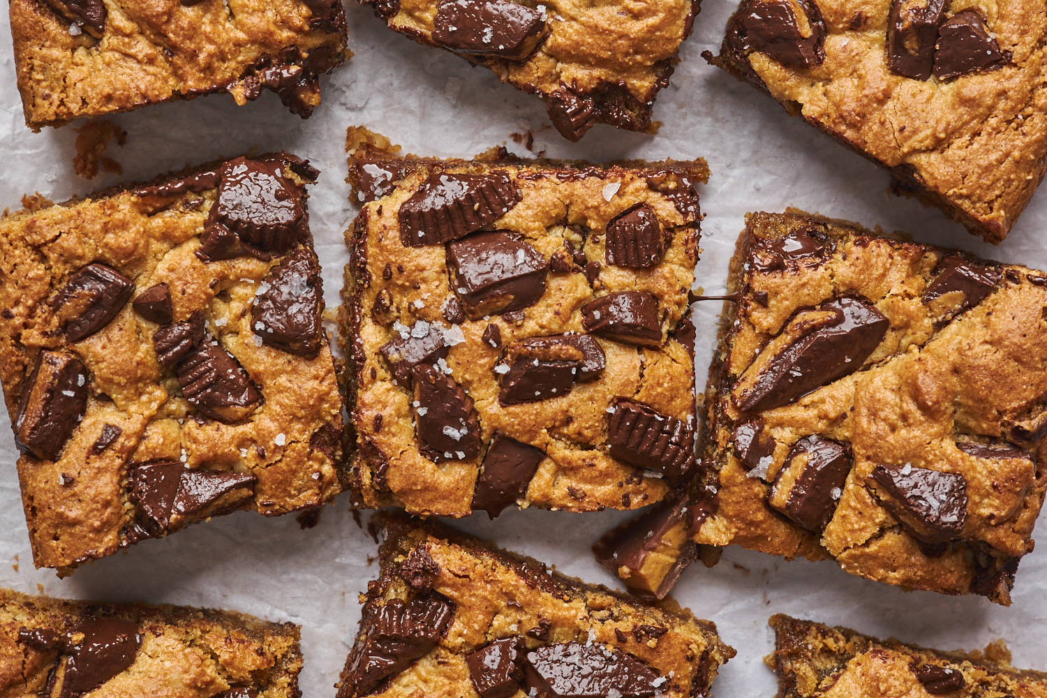 Gluten Free Peanut Butter Blondies