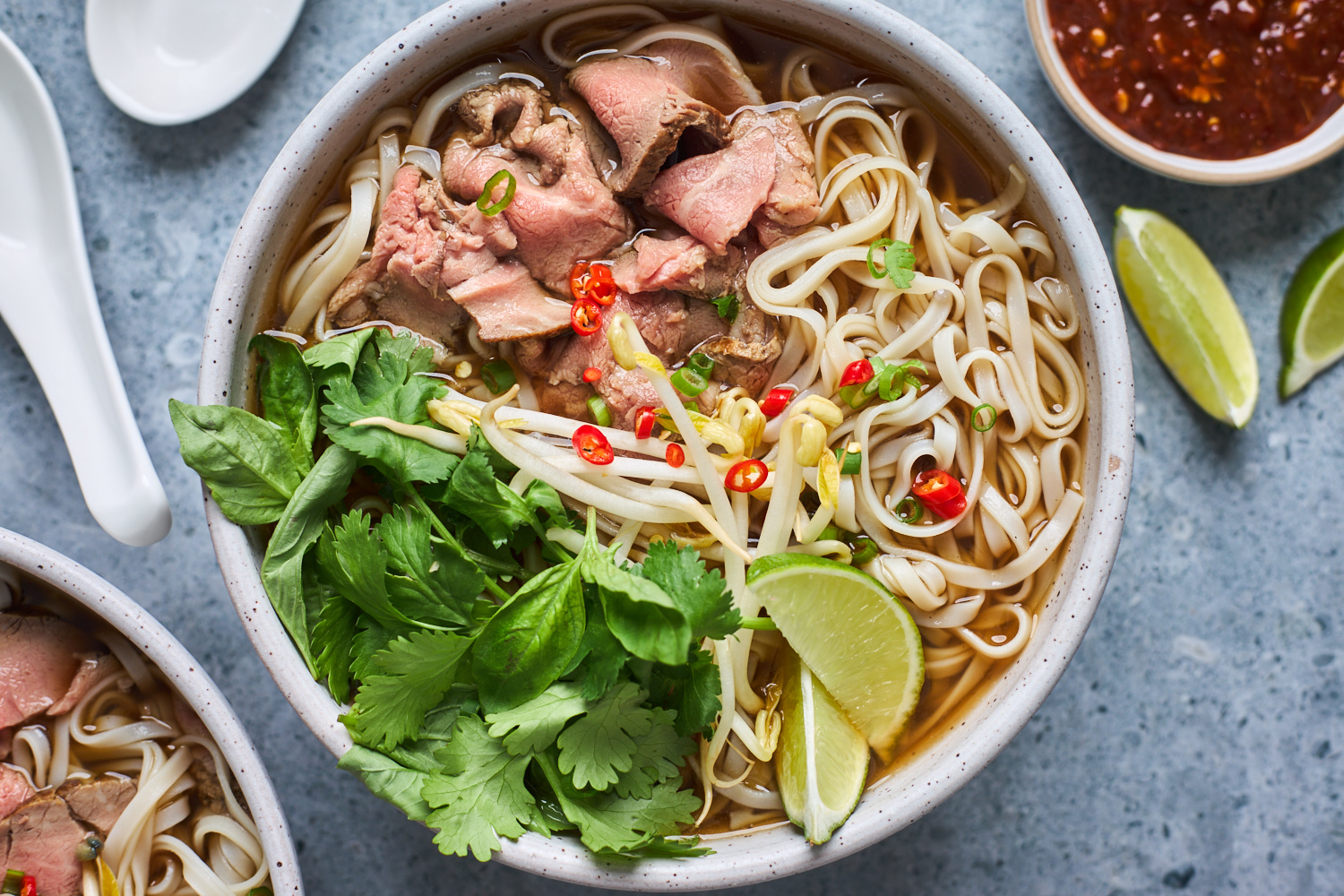 Beef Pho Noodle Soup Recipe (Pho Bo) | Olive & Mango