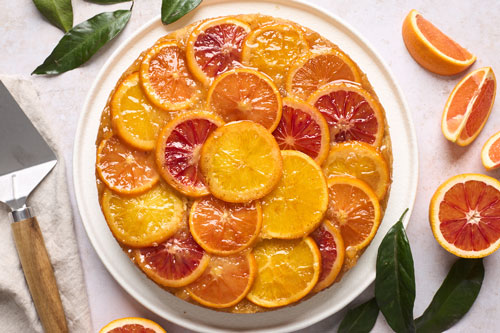 Orange Upside-Down Cake Recipe