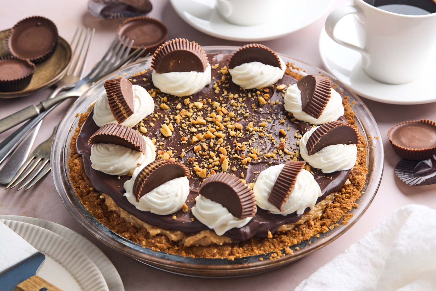 Reese's Peanut Butter Cup Pie