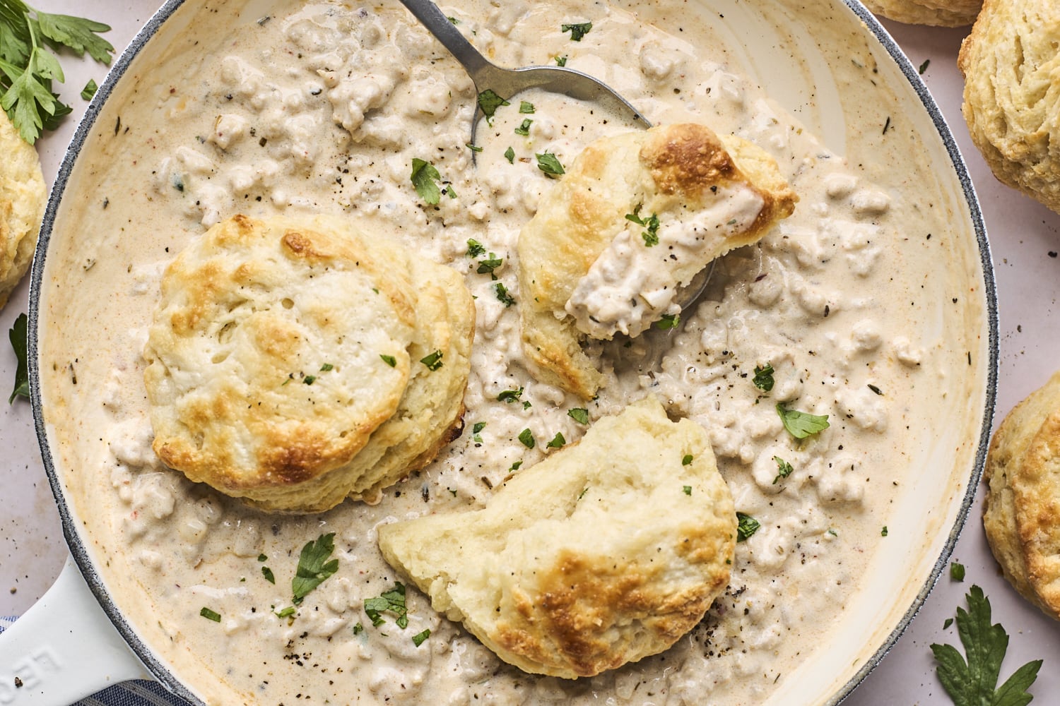 Easy Biscuits and Gravy