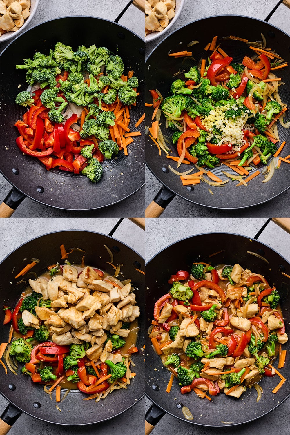 How to Make Chicken Stir Fry in pictures - part 2