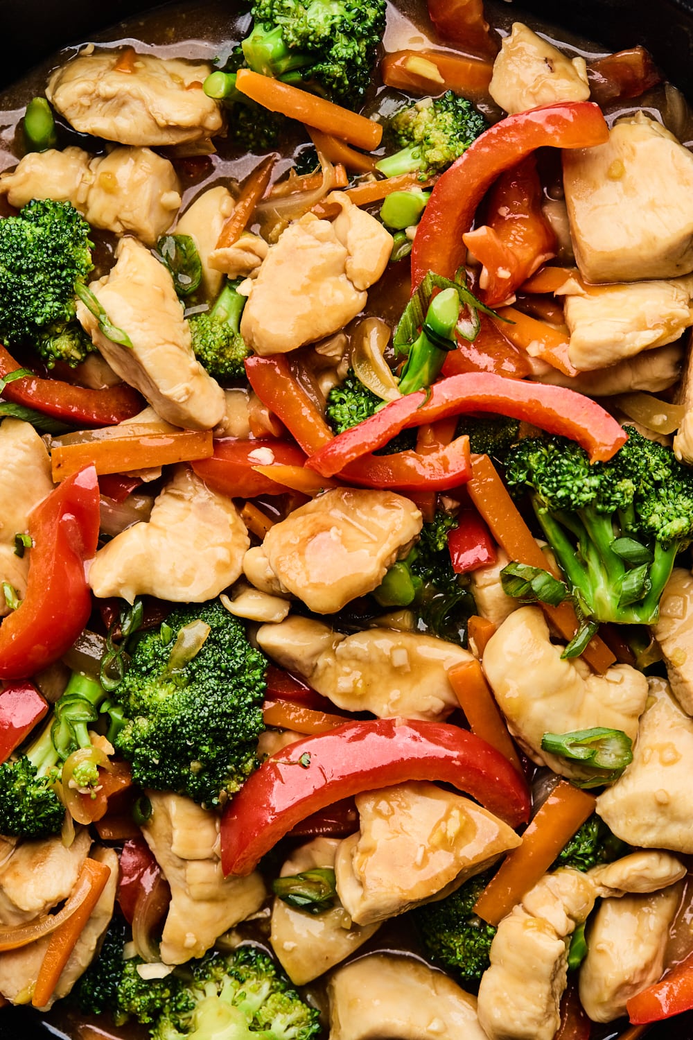 Chicken Stir Fry Close UP