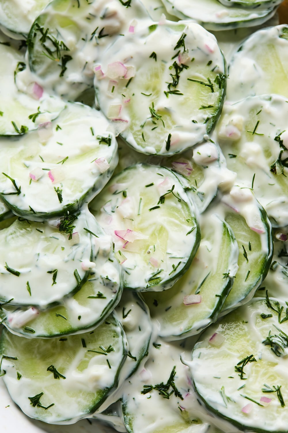 Creamy Cucumber Salad