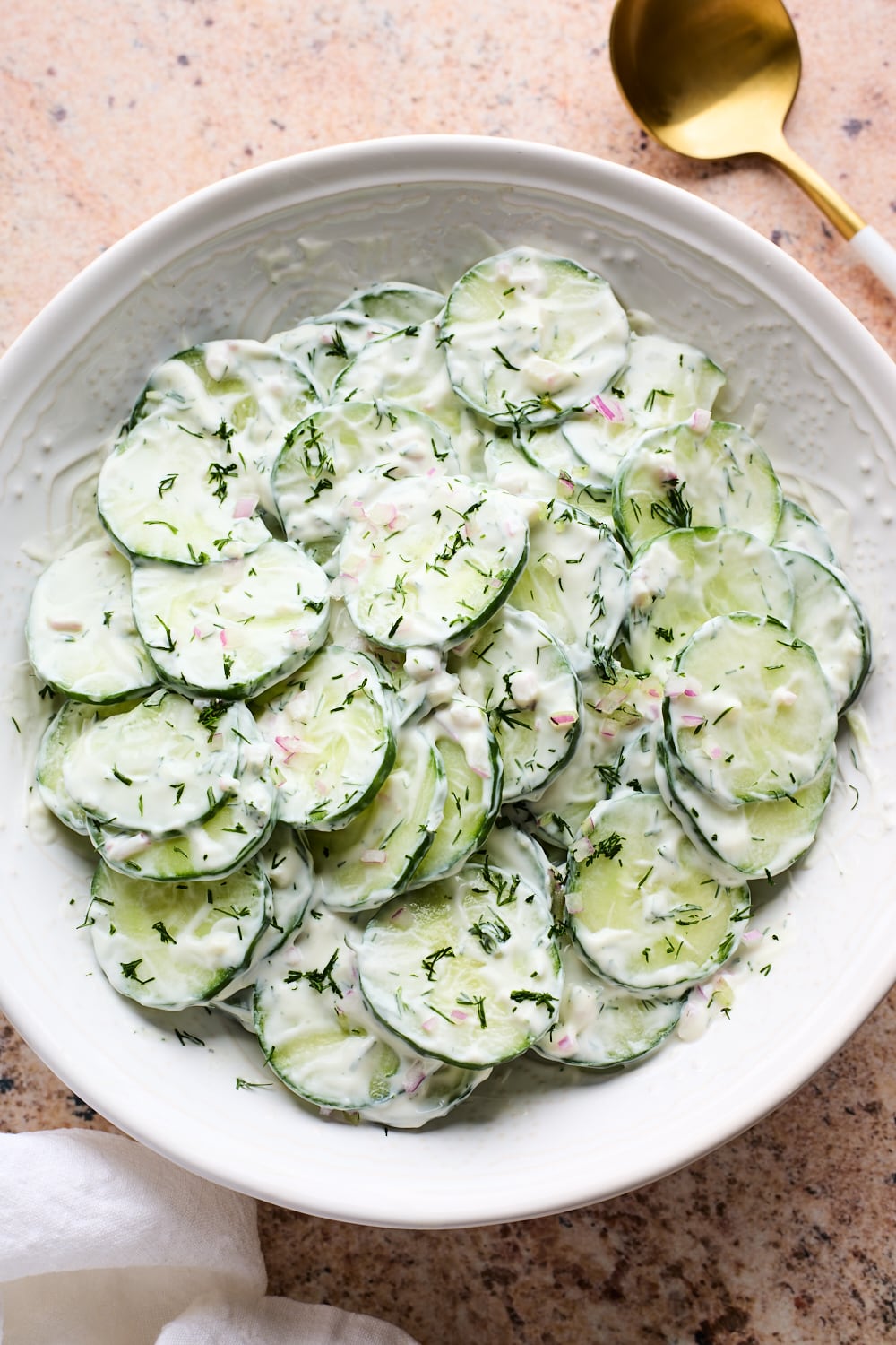 Creamy Cucumber Salad