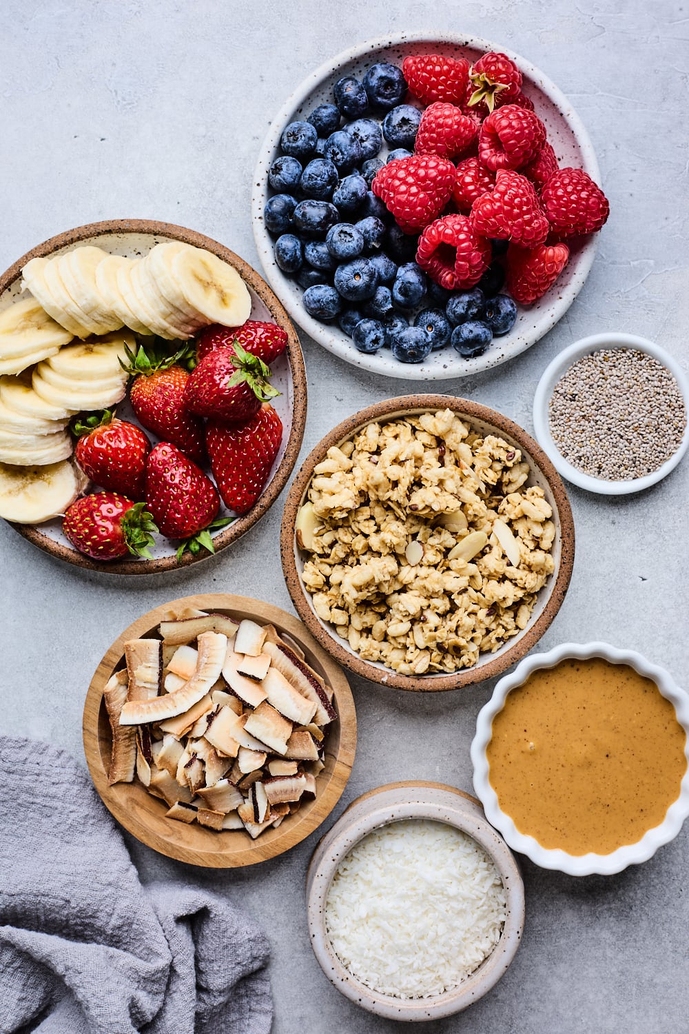 Acai Smoothie Bowl Optional Toppings