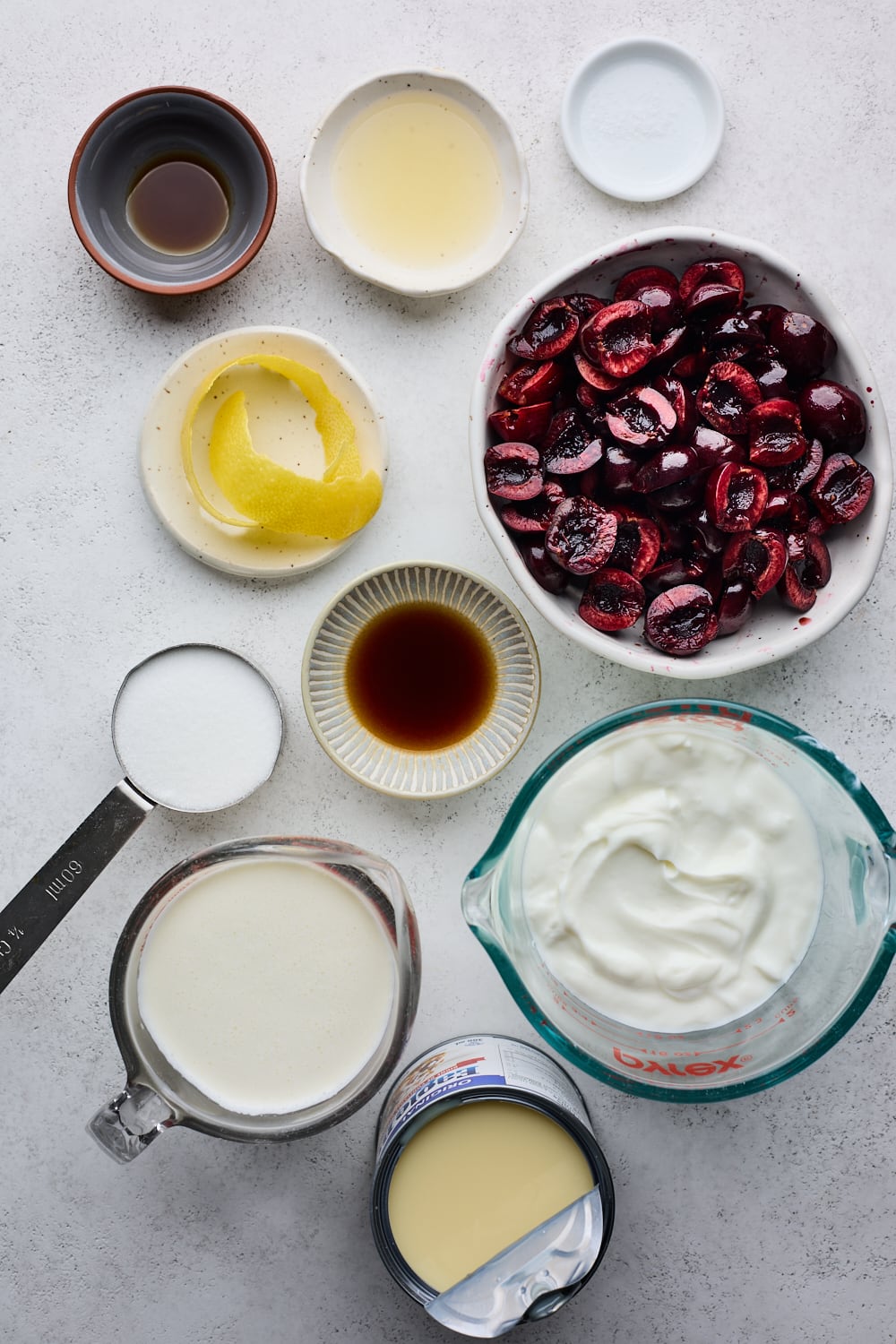 No Churn Cherry Ice Cream Ingredients