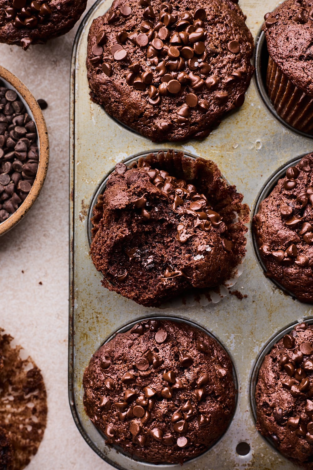 Double Chocolate Muffins