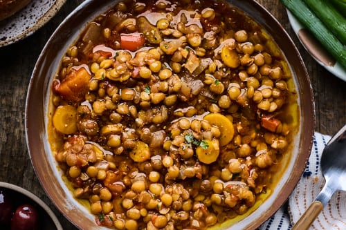 Easy Greek Lentil Soup