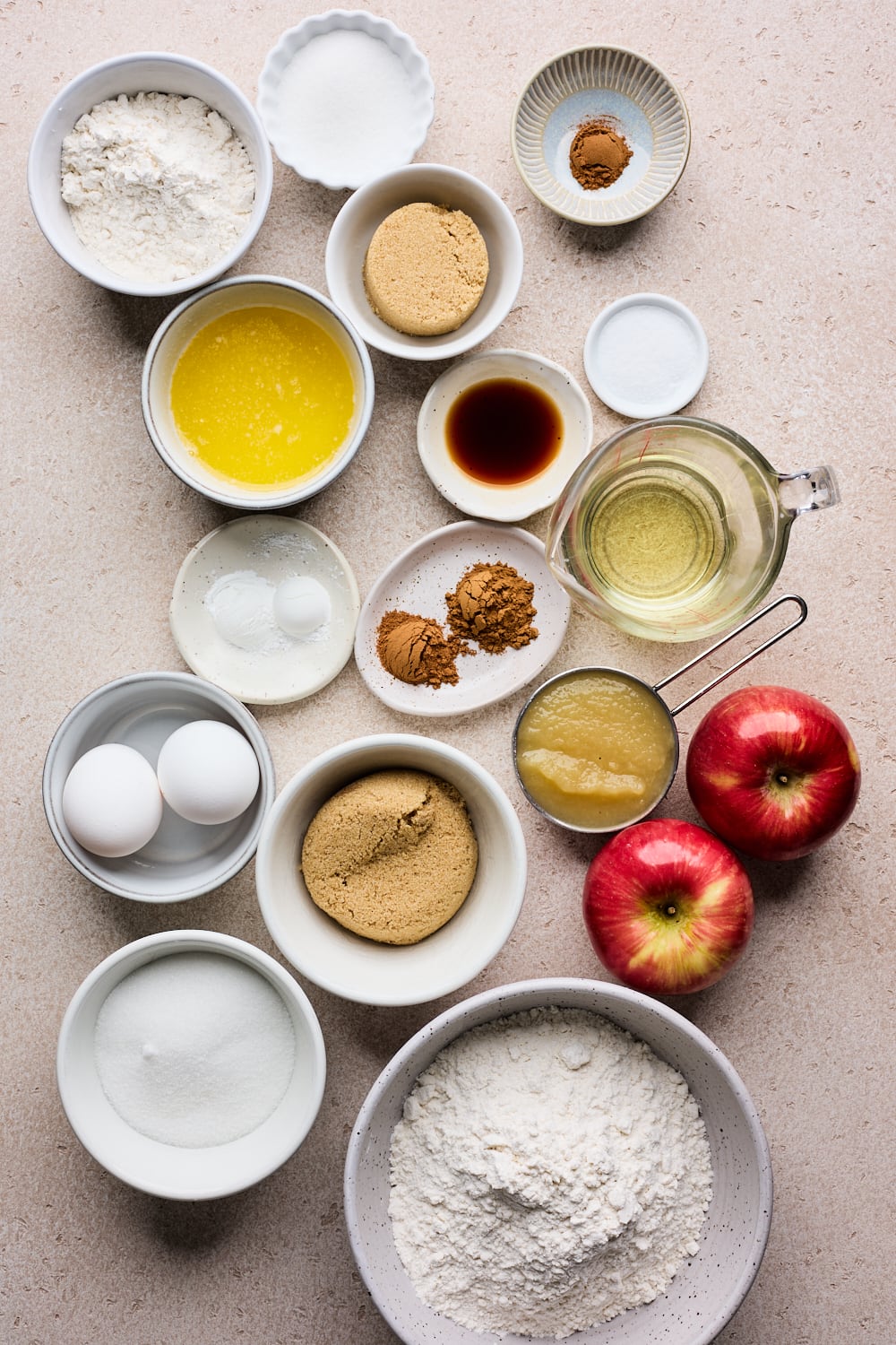 Apple Bread Ingredients