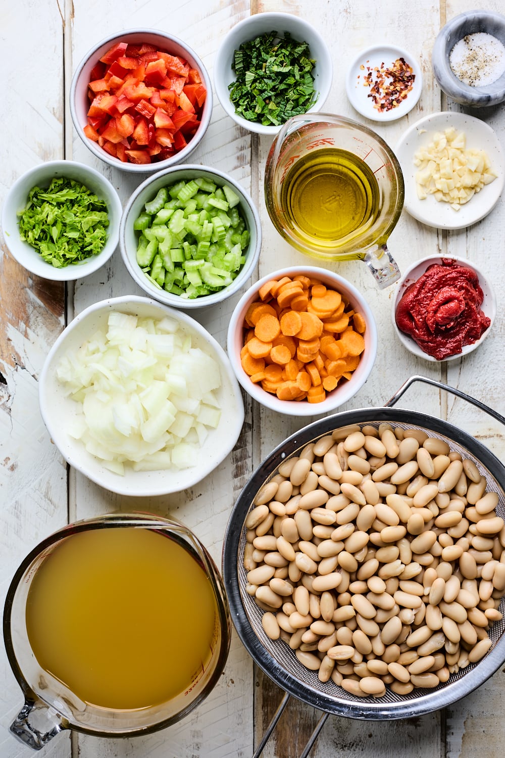 Greek White Bean Soup