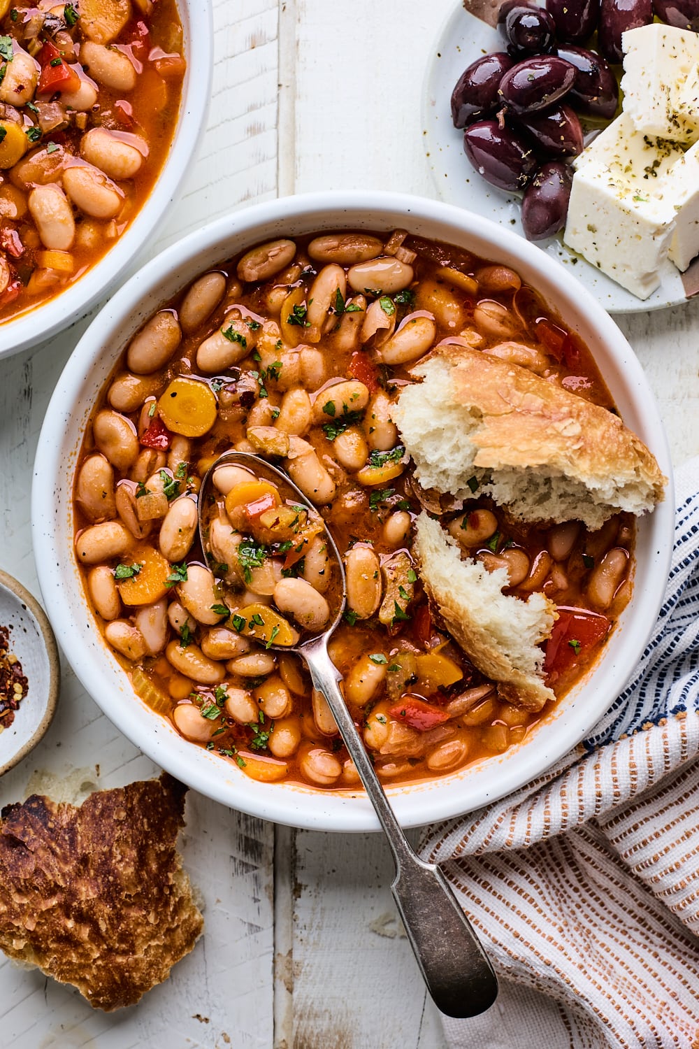 Greek White Bean Soup