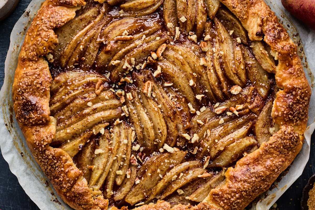 Spiced Pear Galette