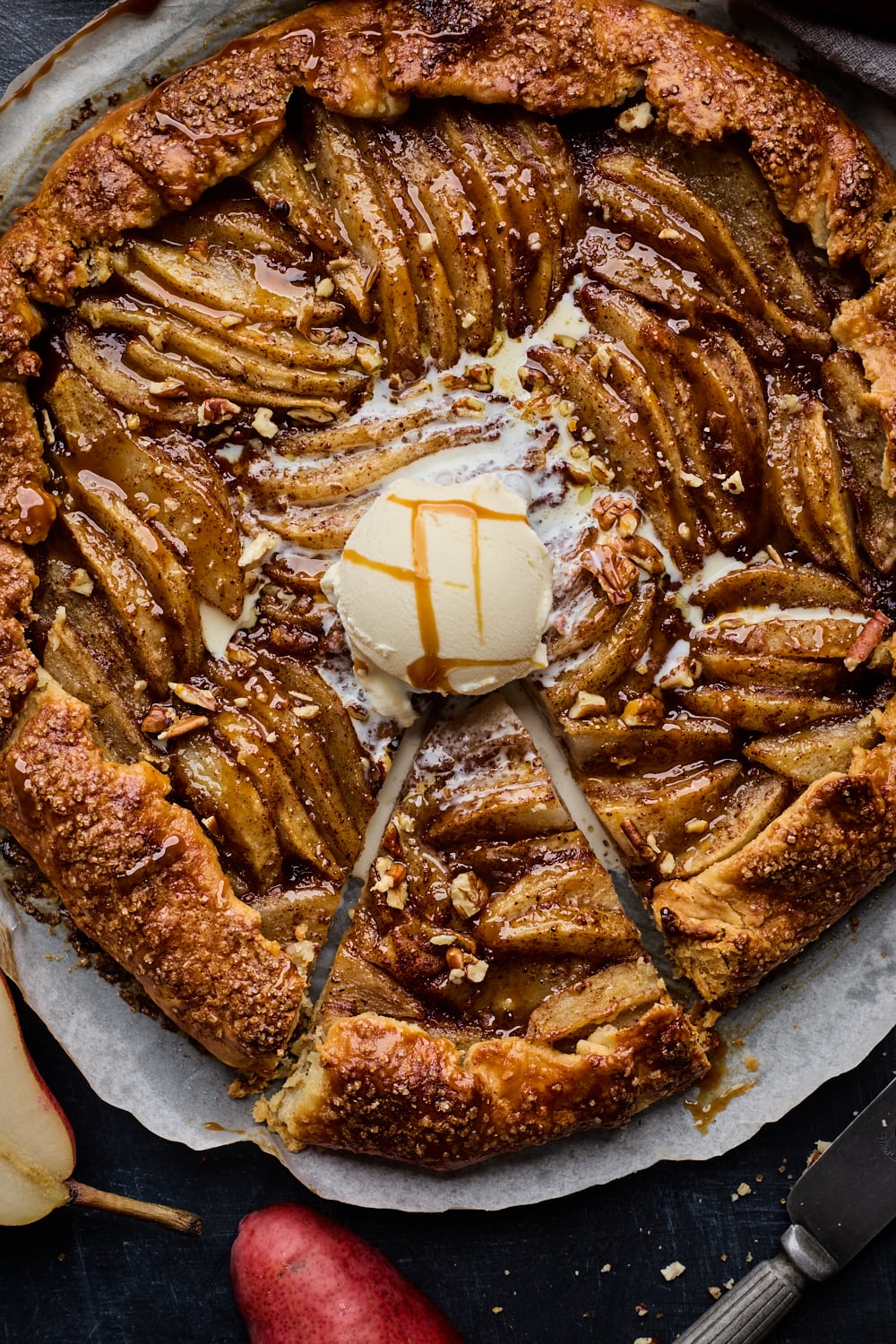 Spiced Pear Galette