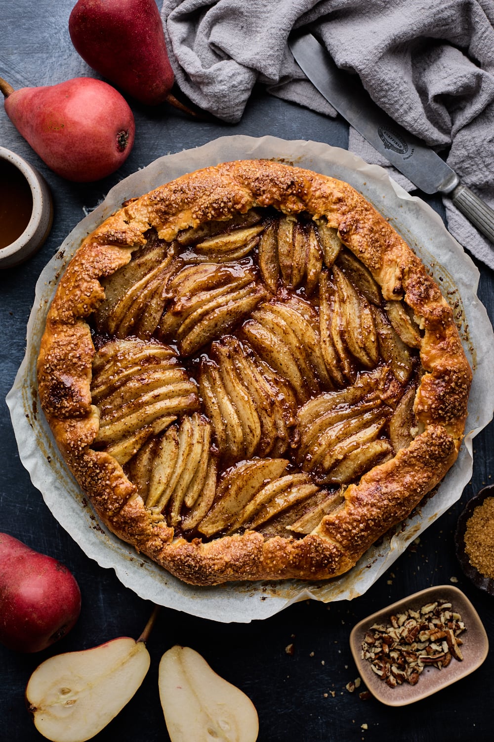 Spiced Pear Galette