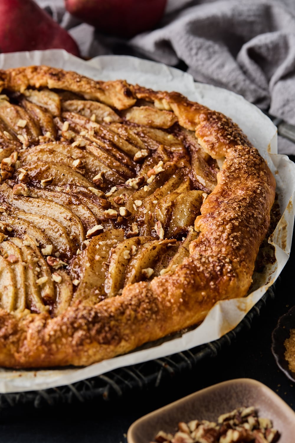 Spiced Pear Galette