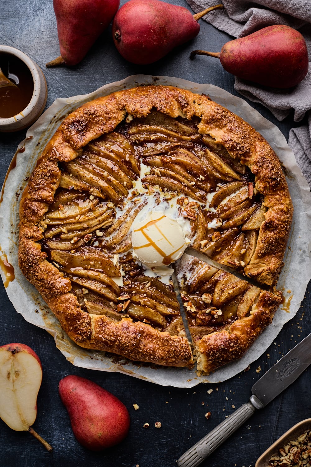 Spiced Pear Galette