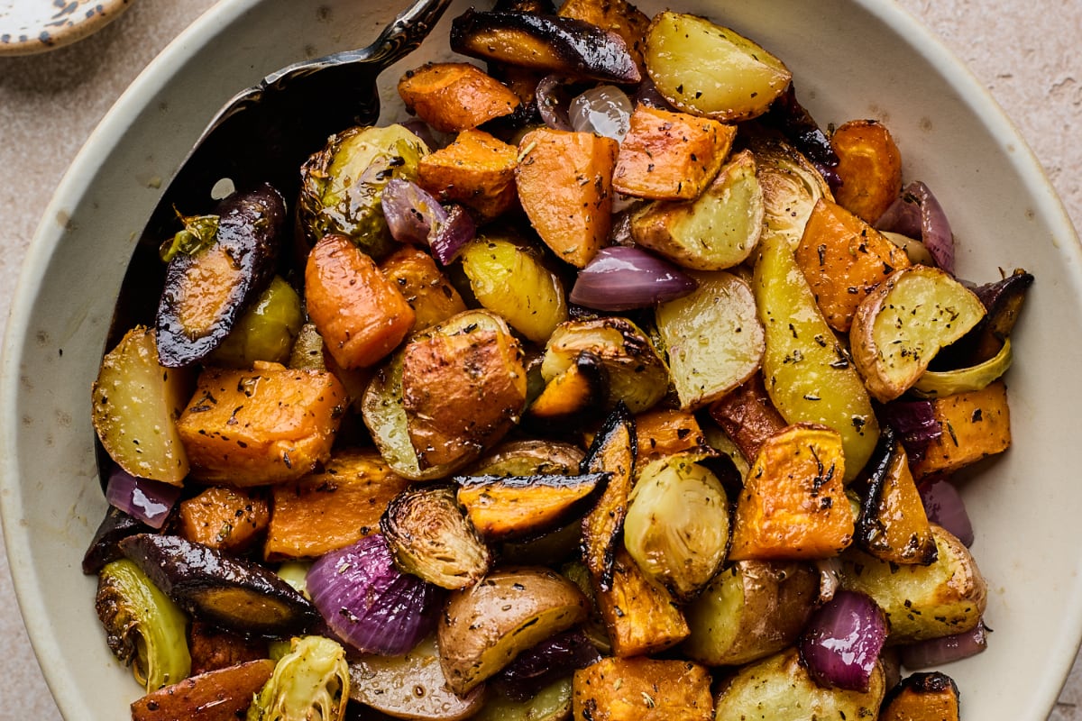 Easy Oven Roasted Vegetables Fall/Winter