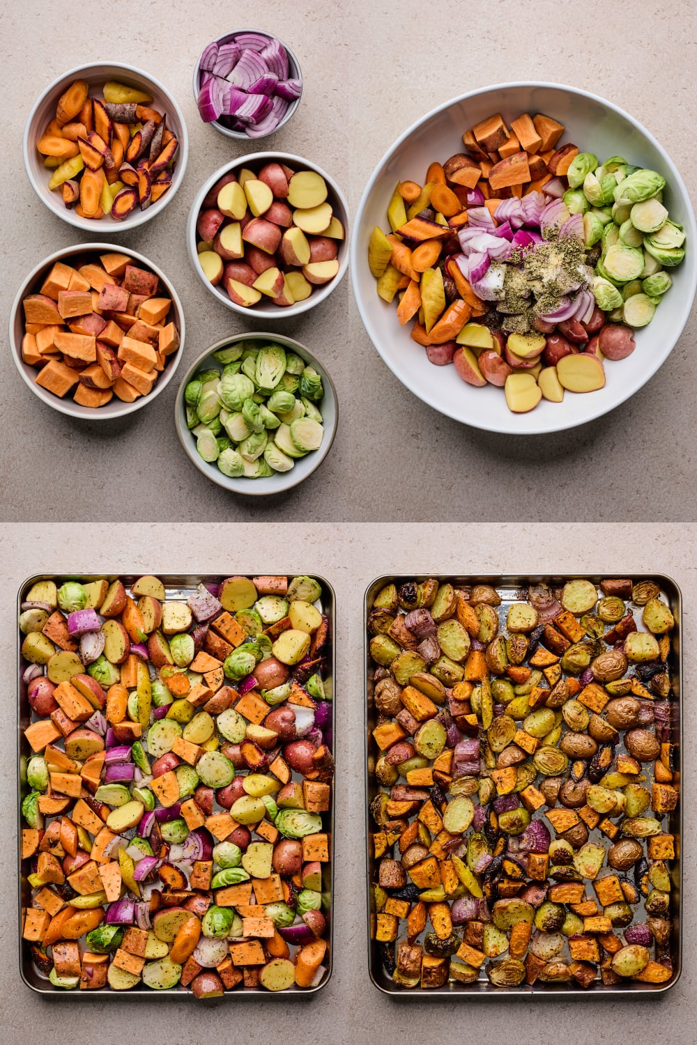 Easy Oven Roasted Vegetables Fall/Winter