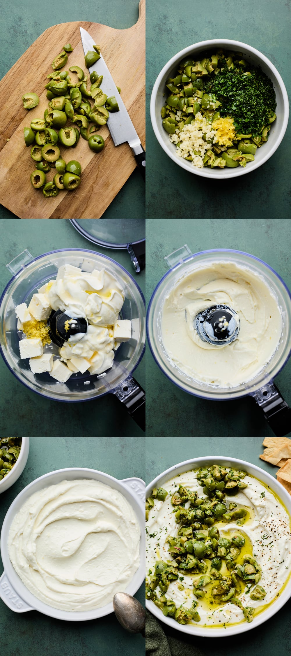 Marinated Olives With Whipped Feta