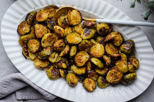 Easy Roasted Brussels Sprouts