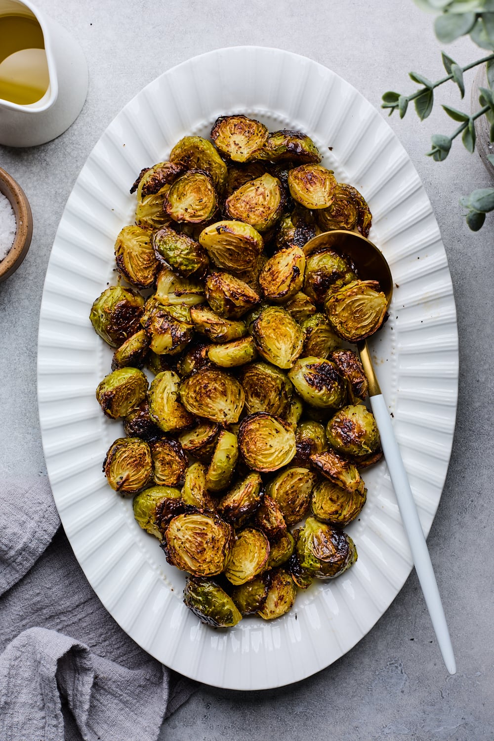 Easy Roasted Brussels Sprouts