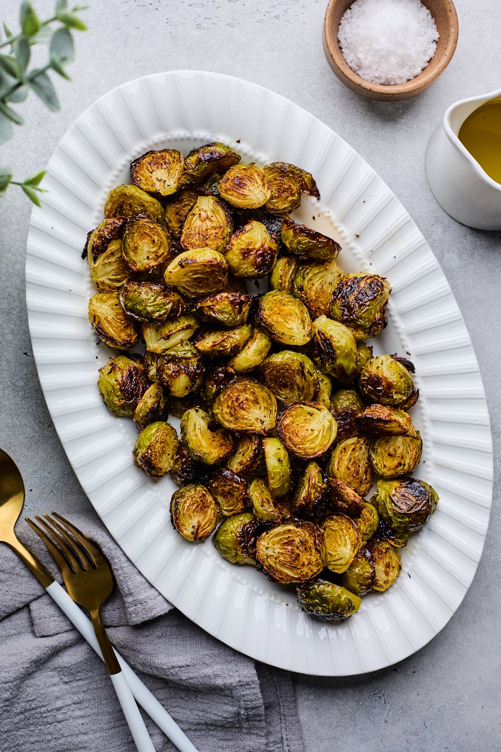 Easy Roasted Brussels Sprouts