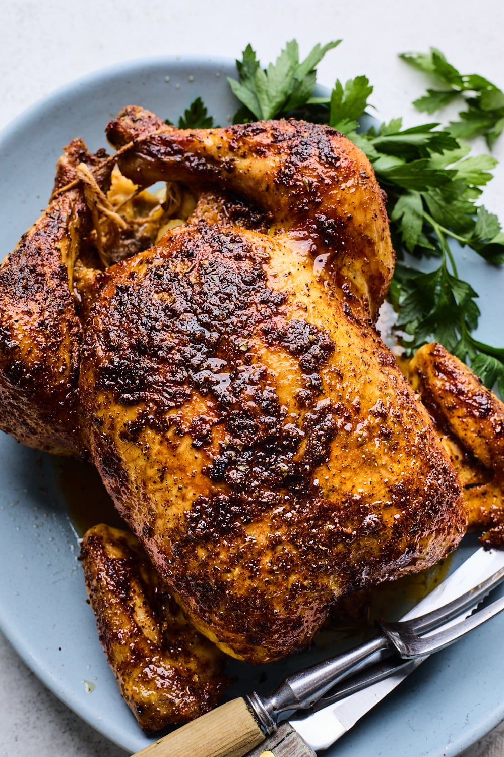 Oven Roasted Rotisserie Style Chicken