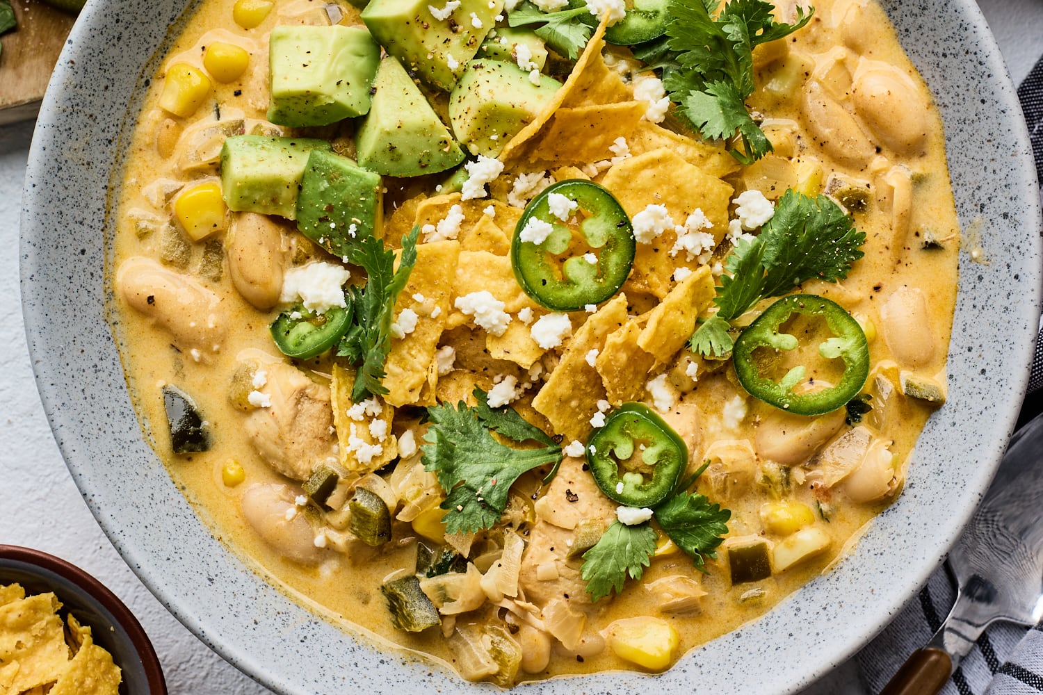 Creamy White Chicken Chili