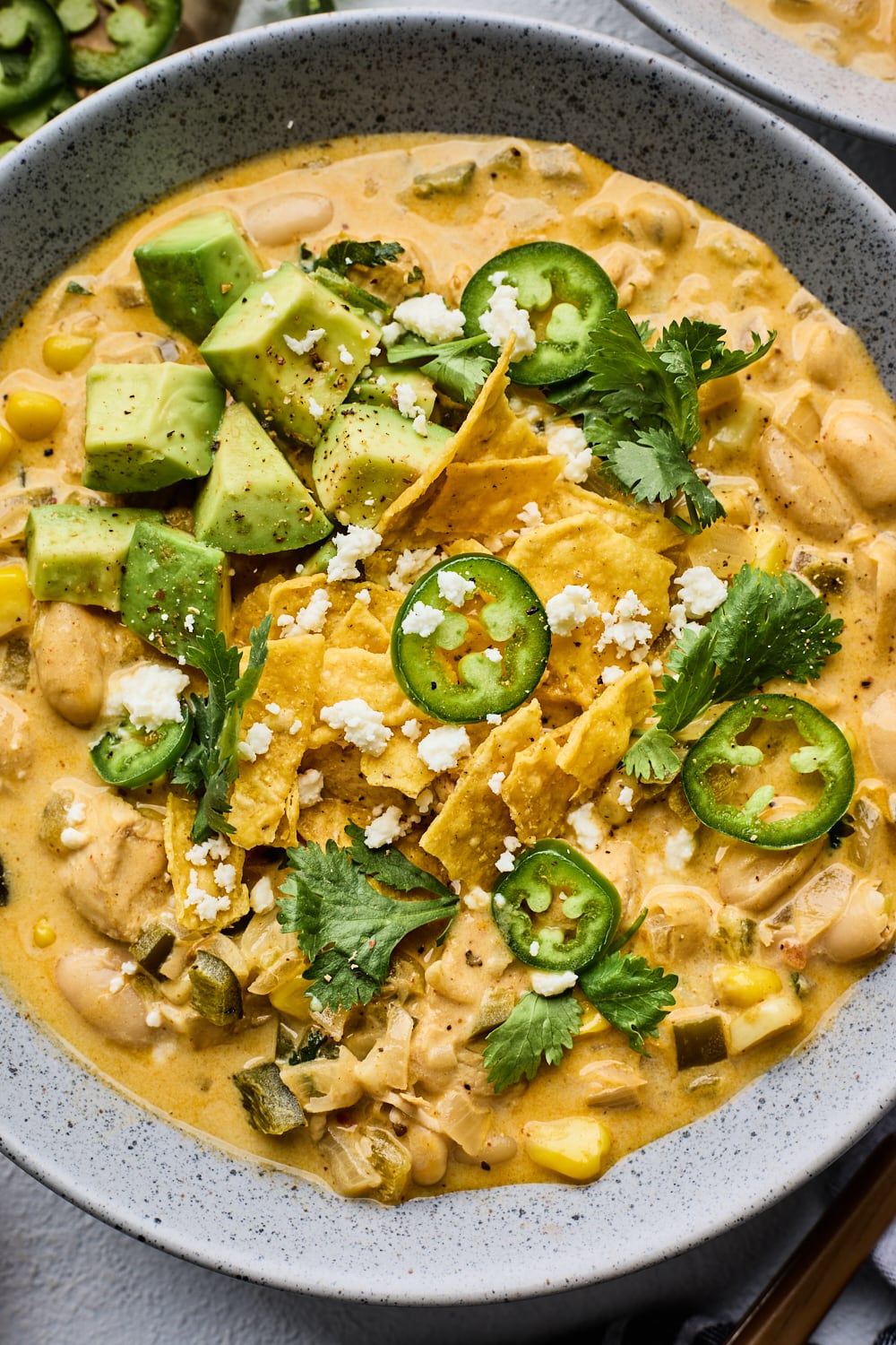 Creamy White Chicken Chili