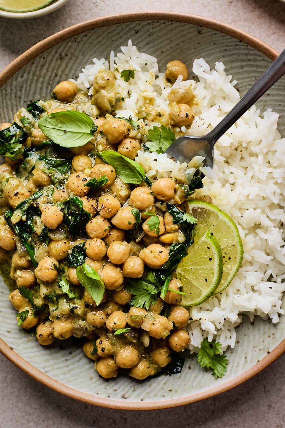 Thai Coconut Chickpea Curry