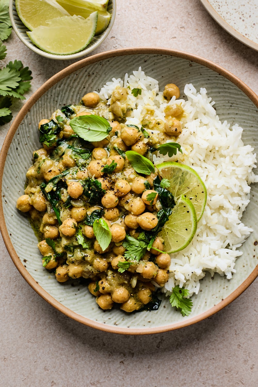 Thai Coconut Chickpea Curry