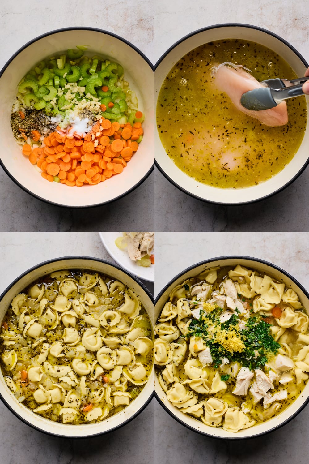 Chicken Tortellini Soup