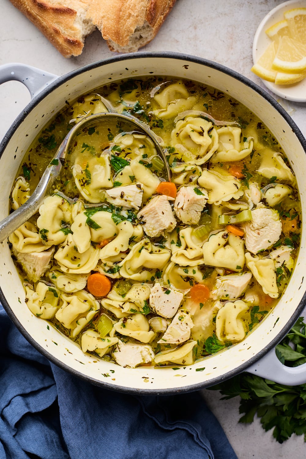 Chicken Tortellini Soup