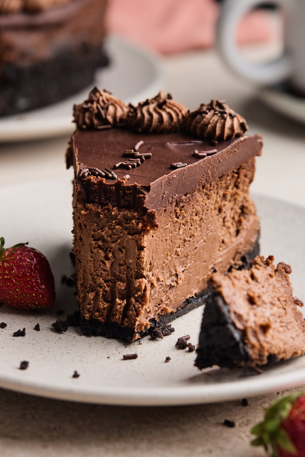 Creamy Chocolate Cheesecake