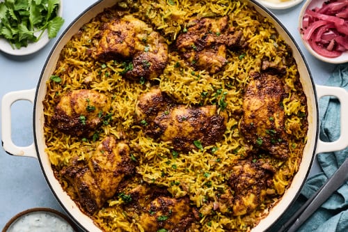 One Pan Tandoori Chicken and Rice