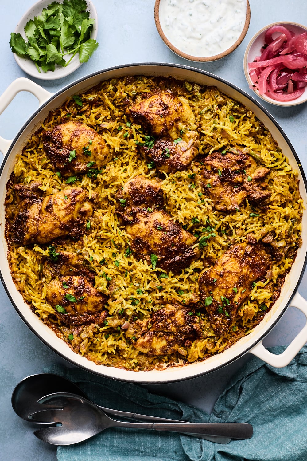 One Pan Tandoori Chicken and Rice