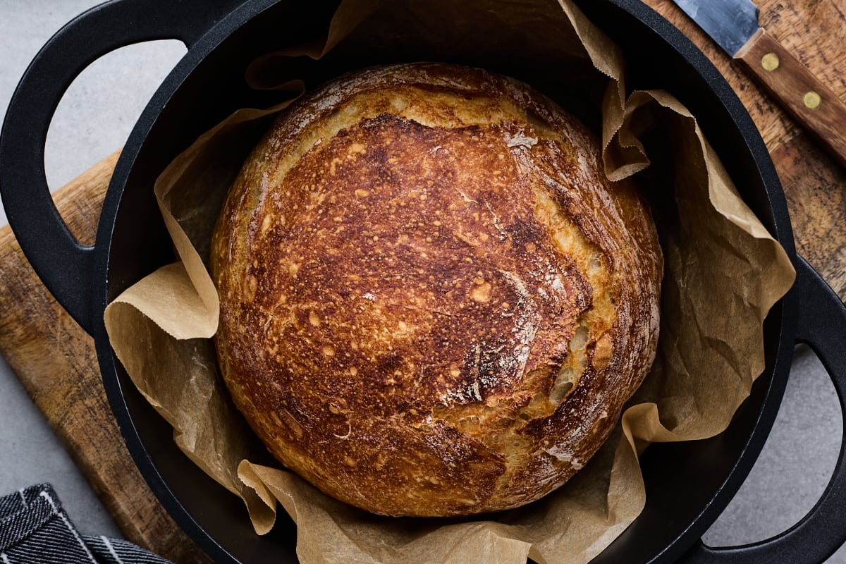 Dutch Oven No Knead Bread