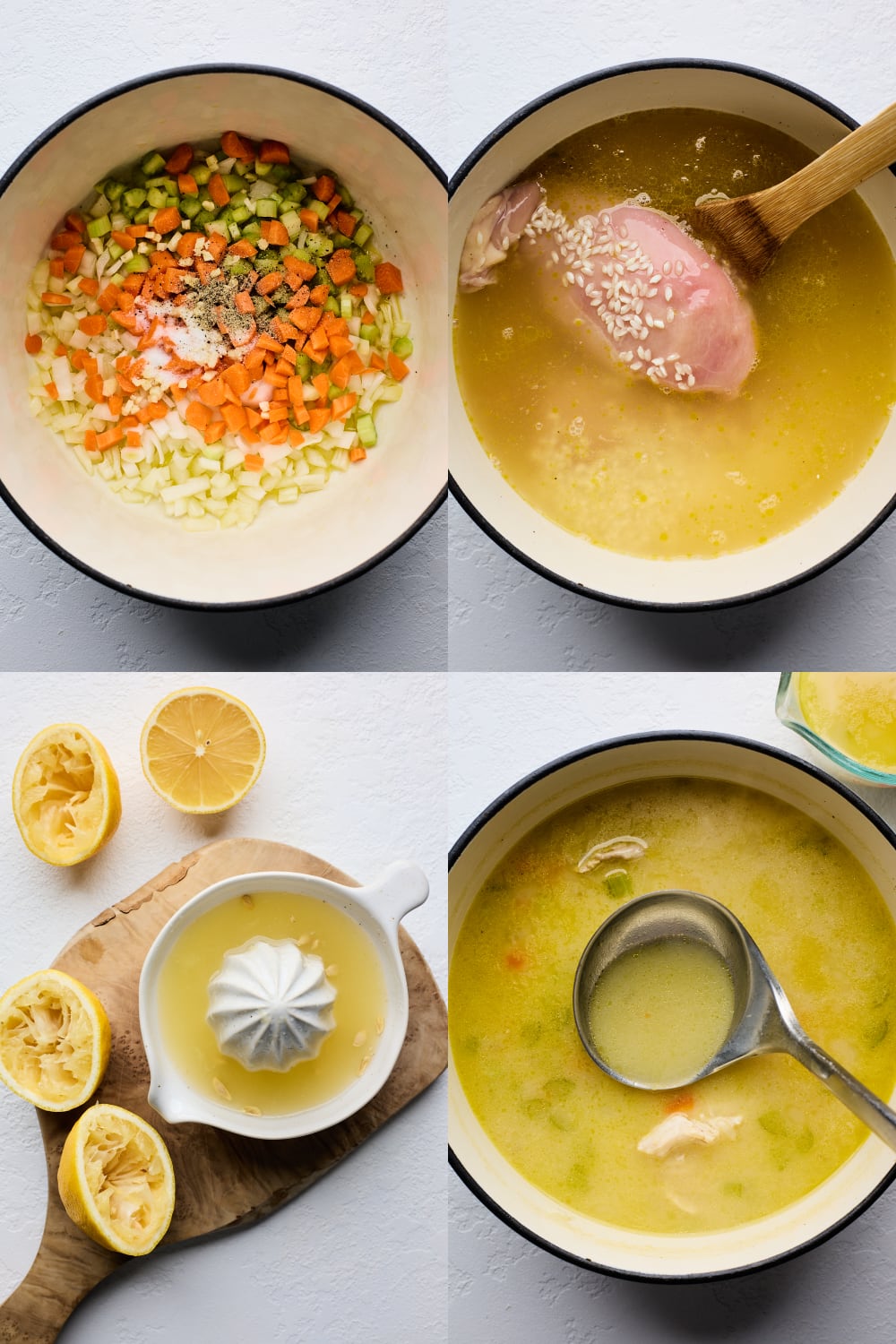 Quick Greek Lemon Chicken Soup (Avgolemono)