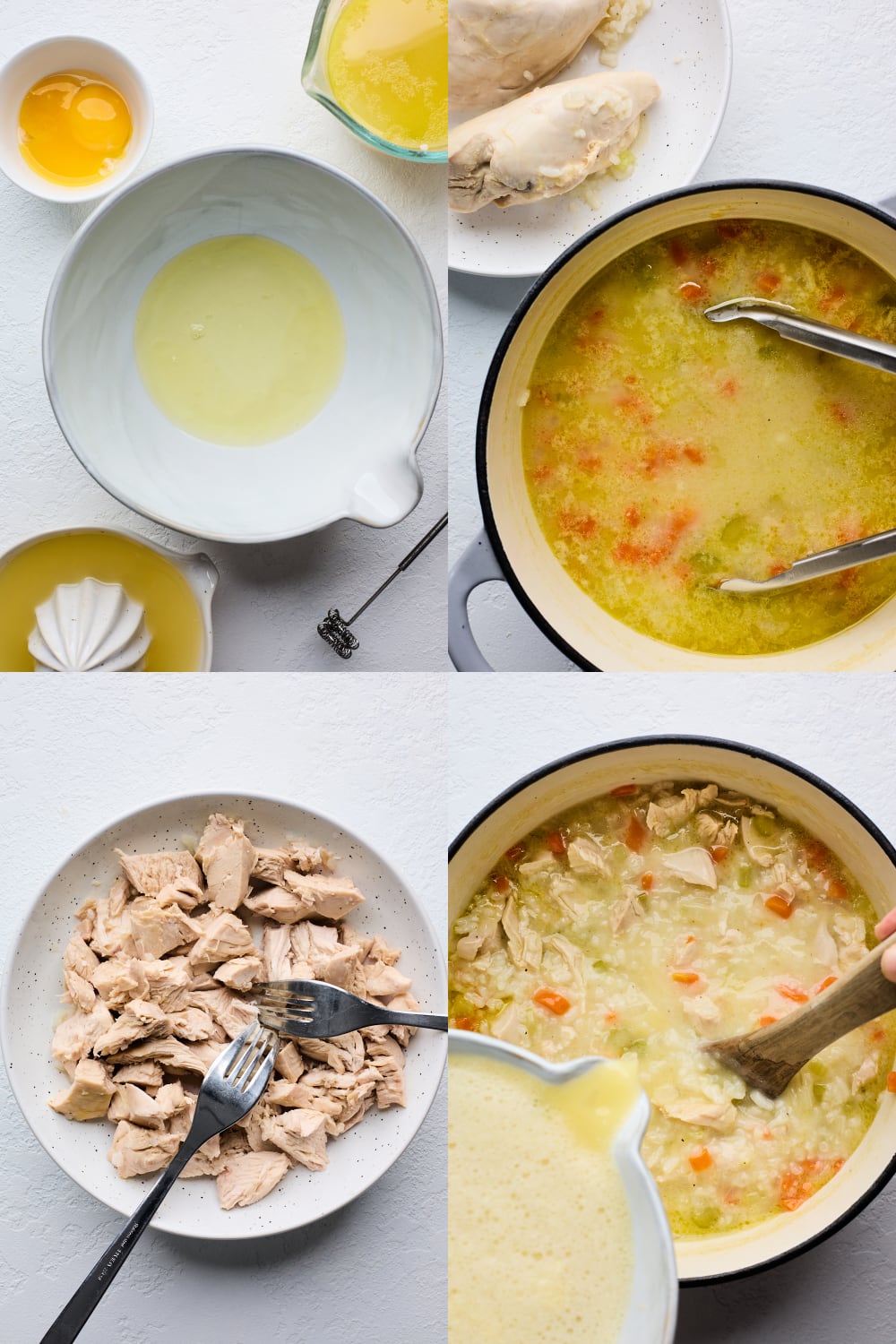 Quick Greek Lemon Chicken Soup (Avgolemono)