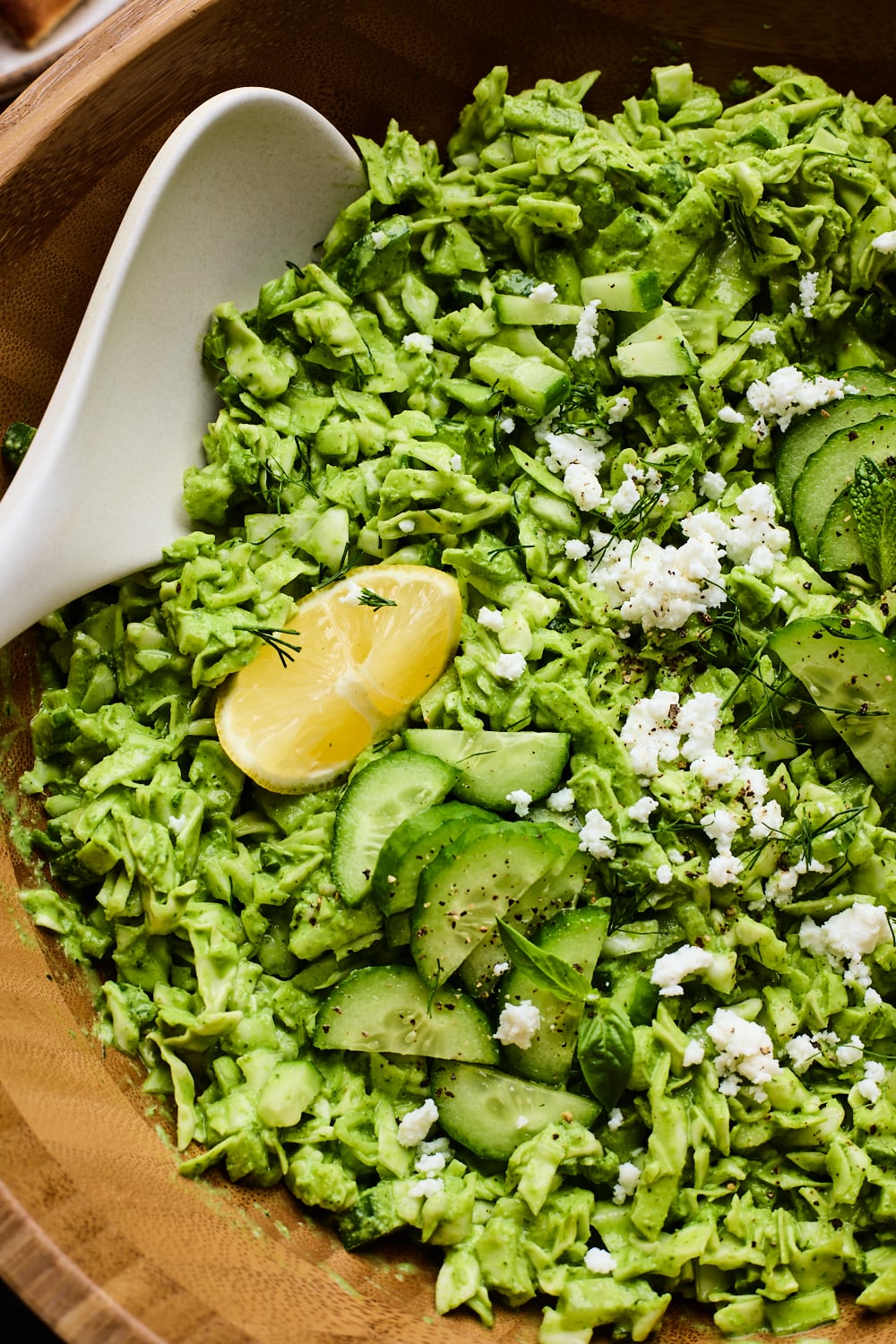 Green Goddess Salad - Greek Style