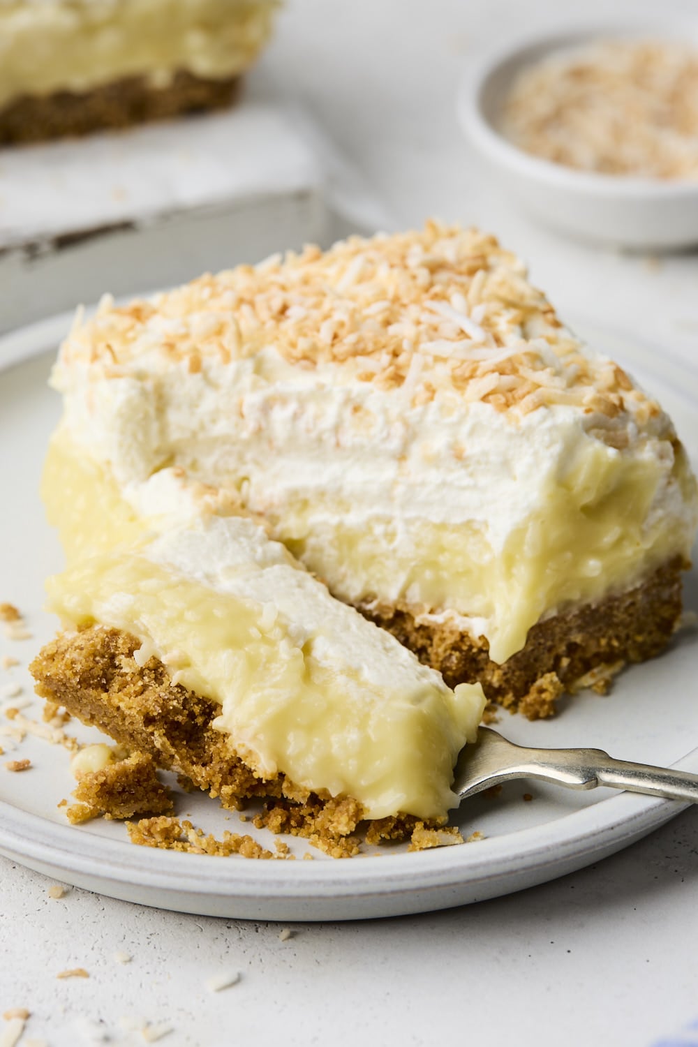 Easy Coconut Cream Bars